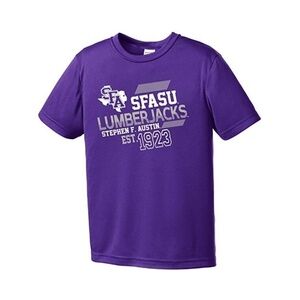 Stephen Austin Lumberjacks Boys Shirt Tee X-Large